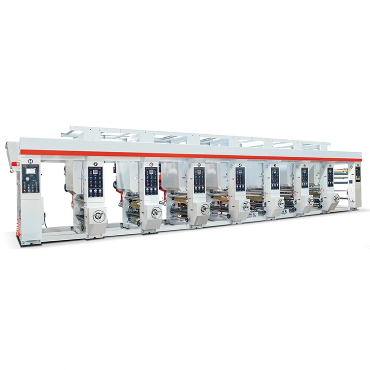 7色グラビアインキ印刷機