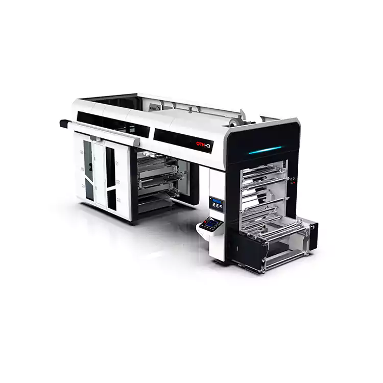 セントラルドラムフレキソ6色プラスチックフレキソ印刷機