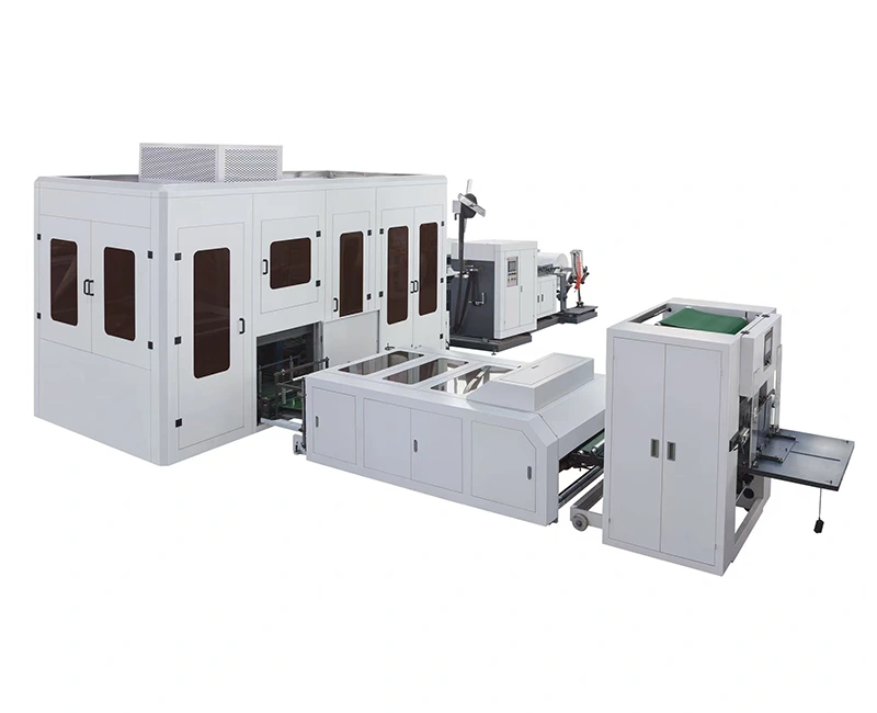 超音波不織布Dカット・箱型製袋機